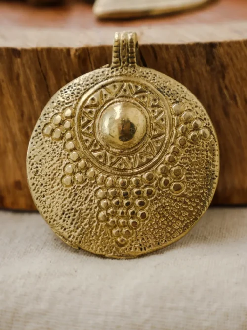 Goelx Antique Brass Pendant