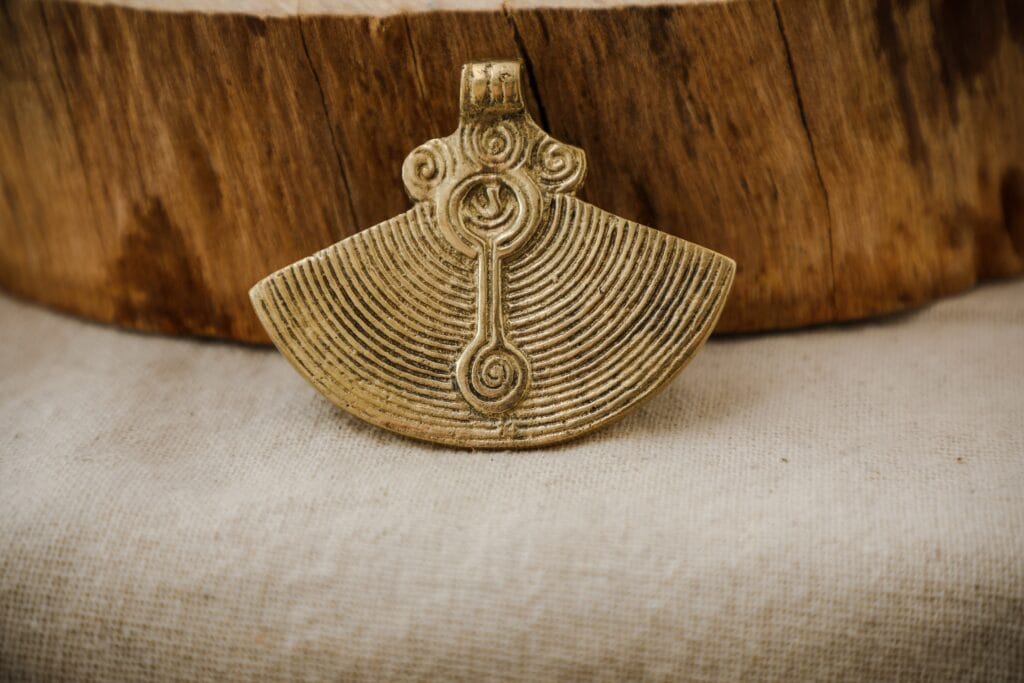 Jaz's Antique Brass Pendant