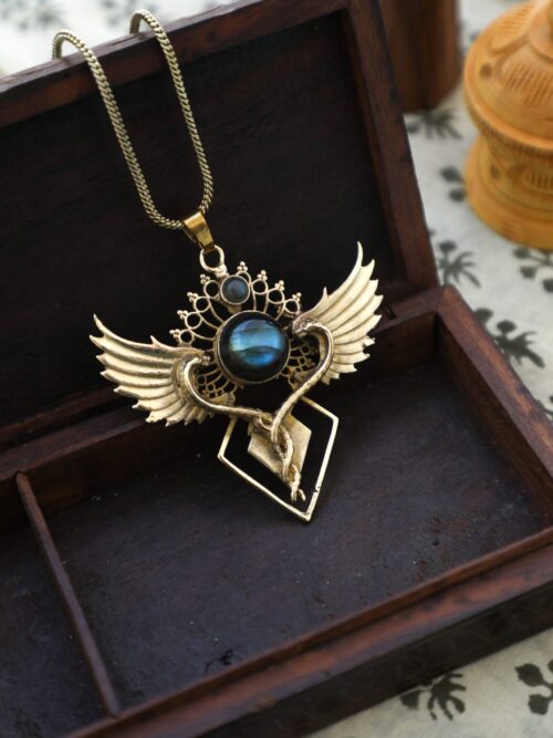 Snake Wing Necklace