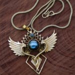 Snake Wing Necklace