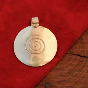 Steinzeit Messing Anhänger