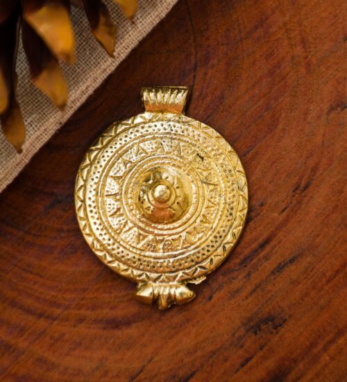 Suspension Placche en laiton étrusché