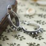 Spike Hoop Earrings