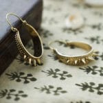 Spike Hoop Earrings