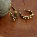 Spike Hoop Earrings