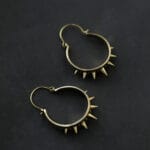 Spike Hoop Earrings