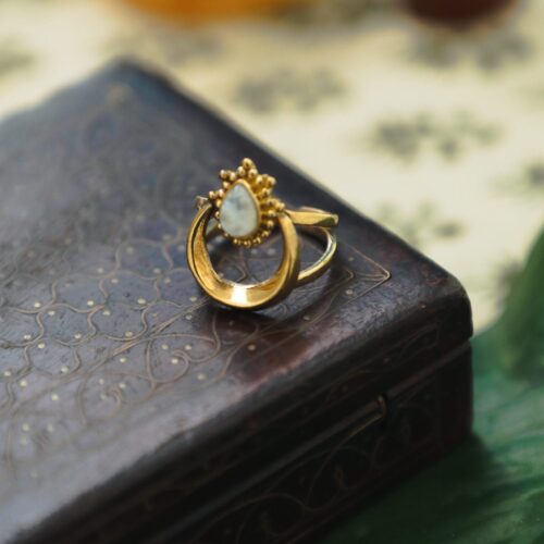 Crescent Moon Ring