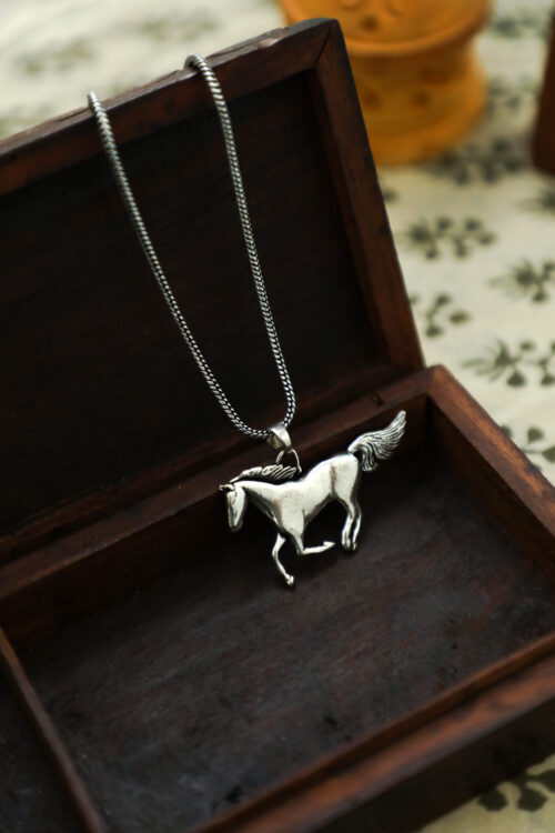 Running Horse Necklace