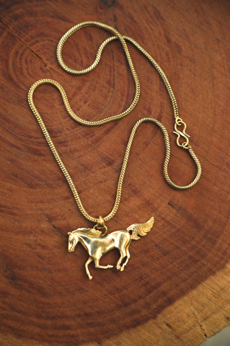 Running Horse Necklace