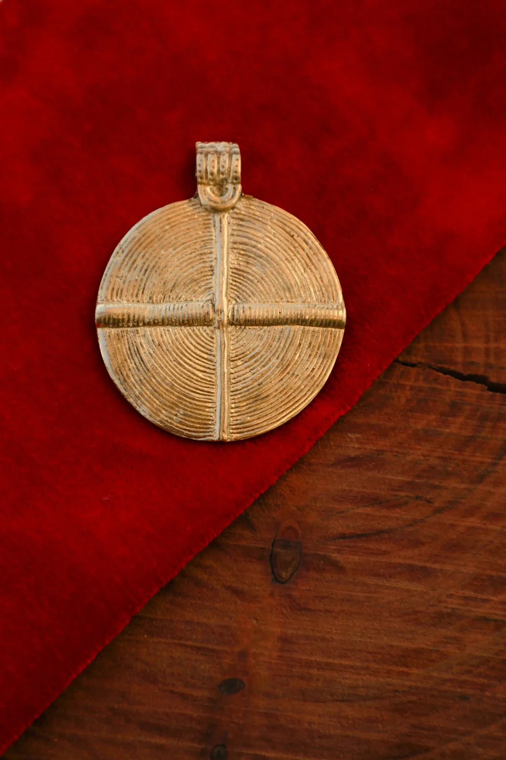 Adi Minyong Brass Bayop Pendant