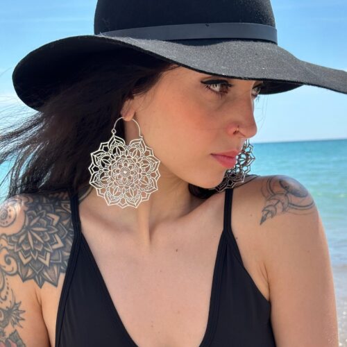 Mandala Bloom Earrings