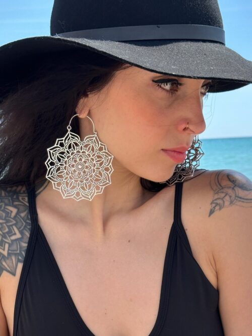Mandala Bloom Earrings