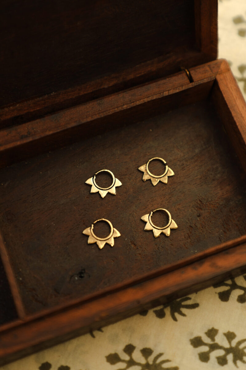 Anneau de septum de style Shuriken