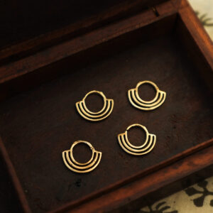 2K3A5443 Anello del setto nasale minimalista