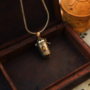 Mantra Prayer Box Necklace
