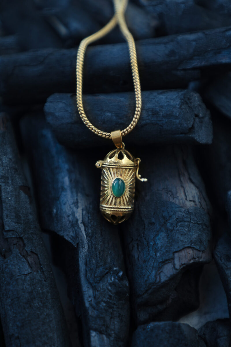 Amulette Collier Pendentif Ouvrable