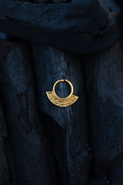 Anneau de septum médiéval