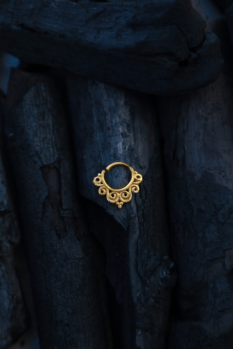 Anillo de tabique de estilo egipcio