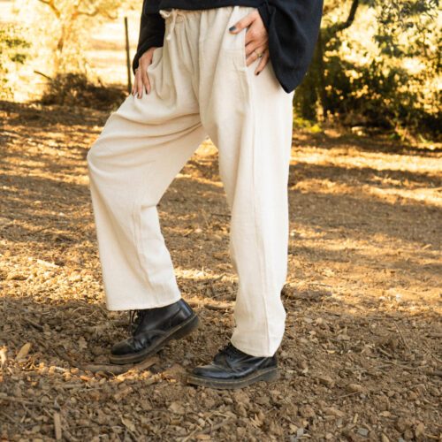 Natural Cotton Pants