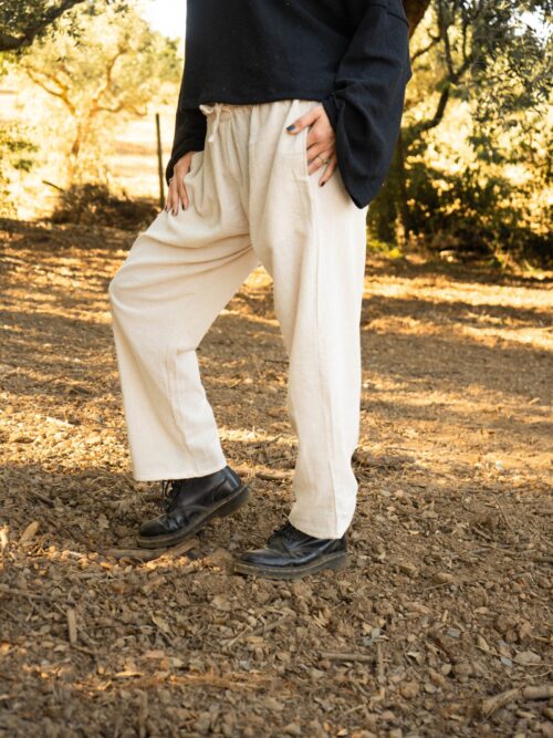 Natural Cotton Pants