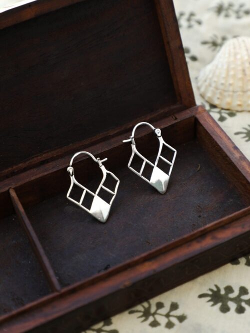 Pendientes de diamantes del desierto