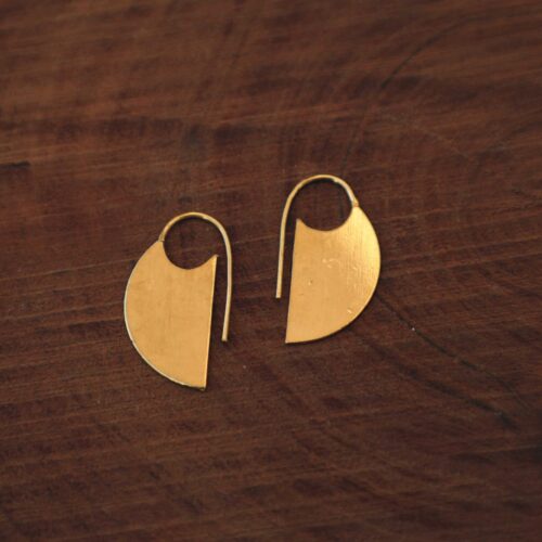 Gothic Shield Earrings