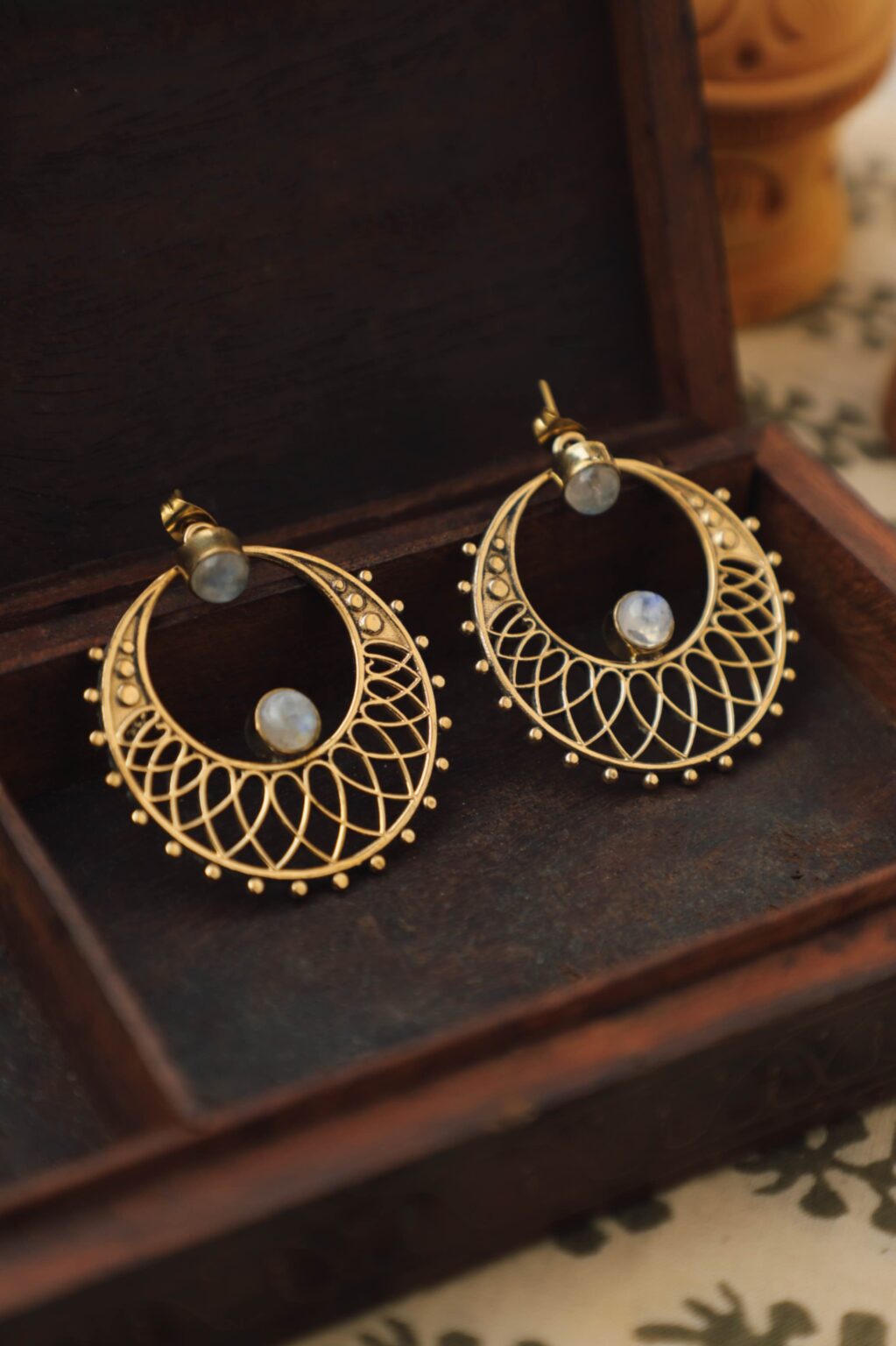 Oriental Stud Earrings