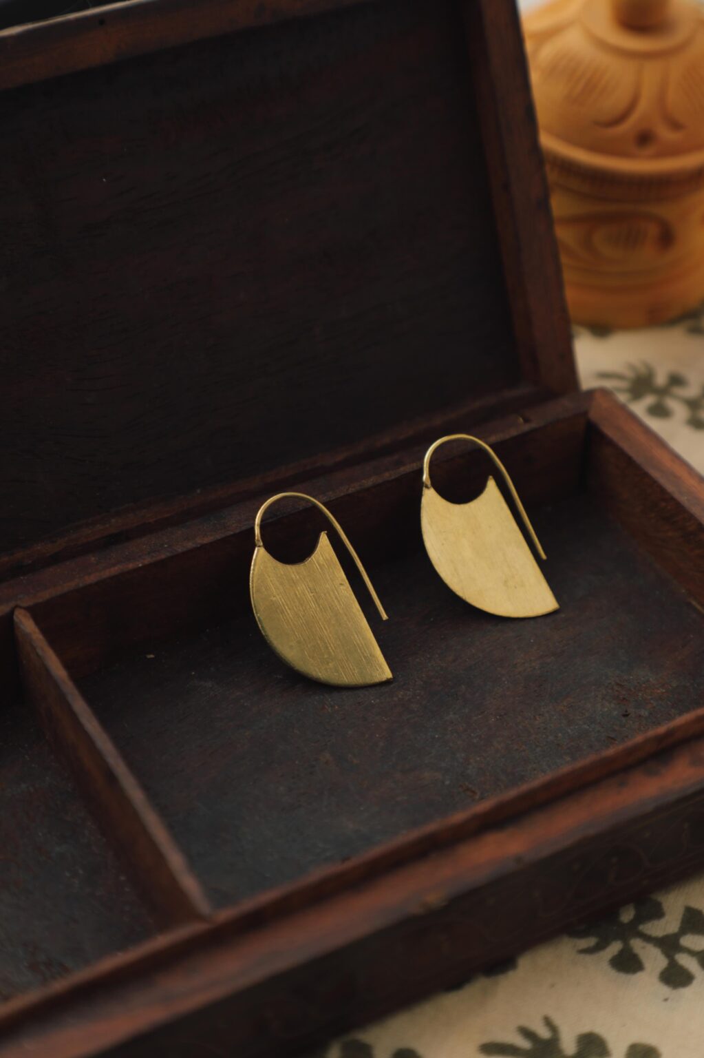 Gothic Shield Earrings