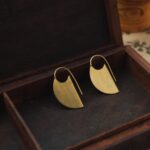 Gothic Shield Earrings