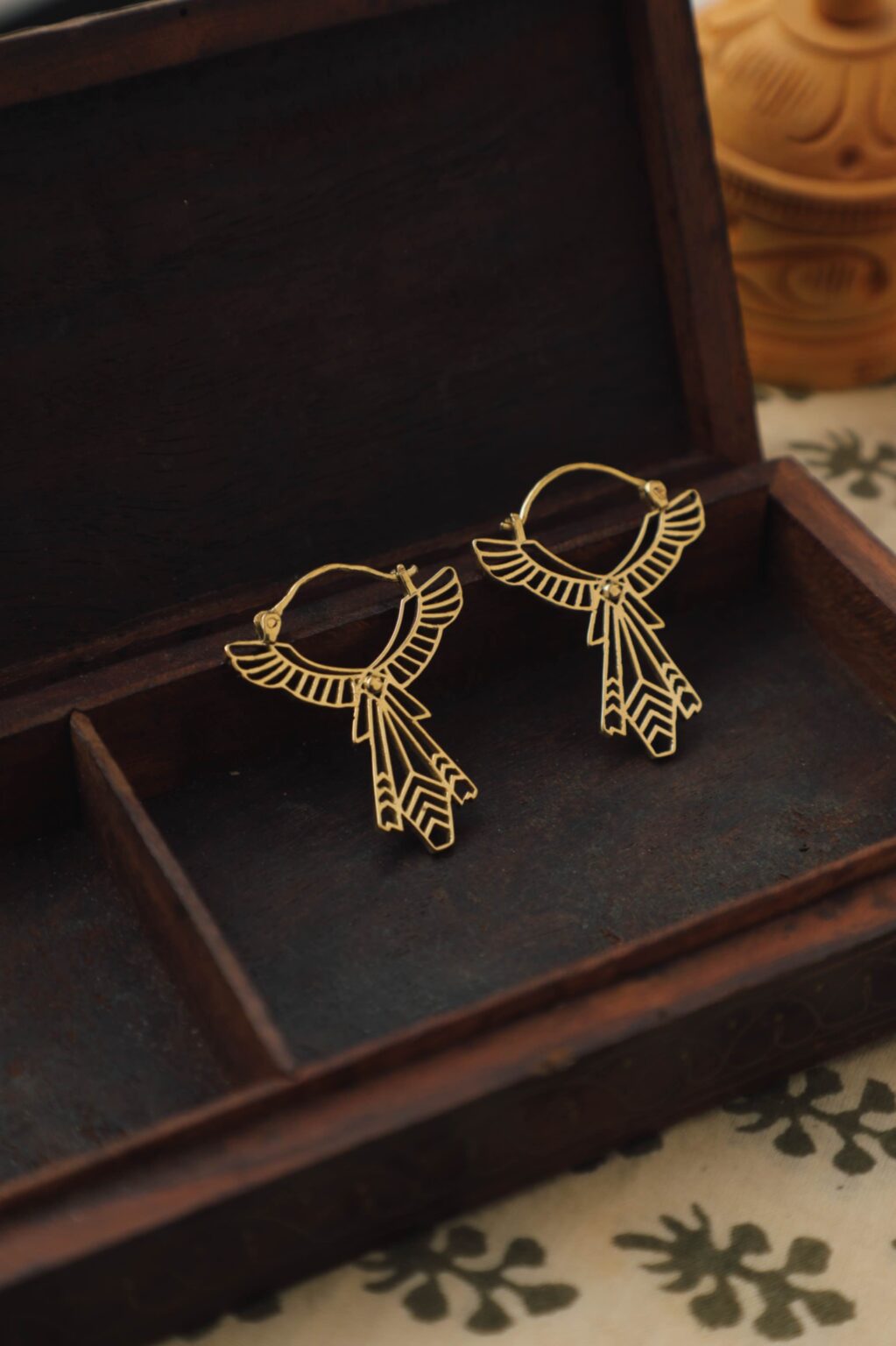 Pendientes Tribal Fénix