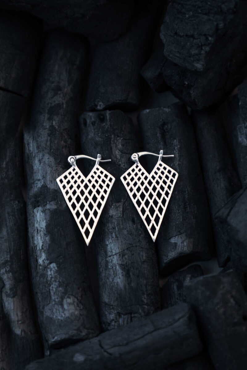 Triangle Abstract Earrings