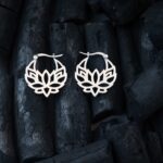 Pendientes de loto místico