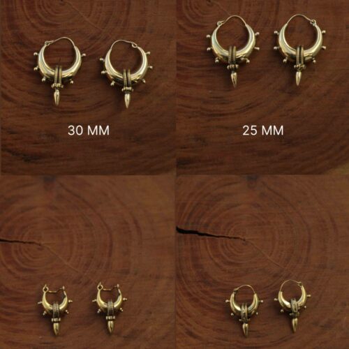 Pendientes de aro SpikeDrop