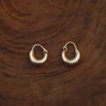 Grosses petites boucles d’oreilles en argent
