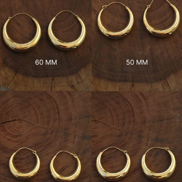Chunky Hoop Earrings