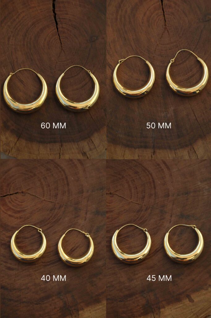 Chunky Hoop Earrings