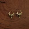 SpikeDrop Hoop Earrings