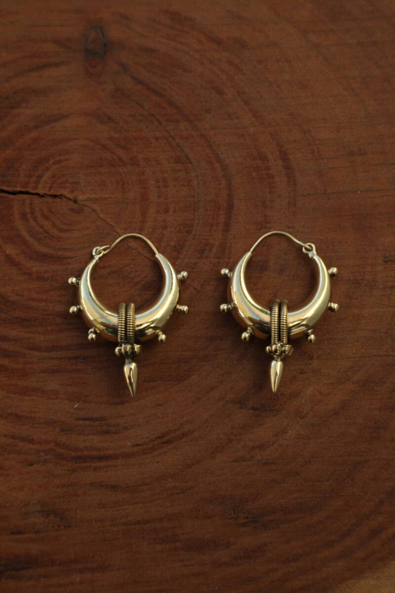 Pendientes de aro SpikeDrop