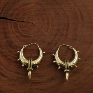 Pendientes de aro SpikeDrop