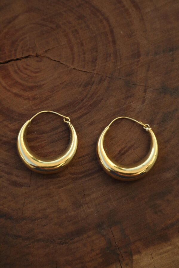 Chunky Hoop Earrings