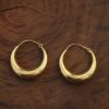 Boucles d’oreilles créoles épaisses