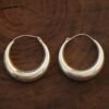 Chunky Silver Earrings