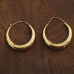 Boucles d’oreilles créoles épaisses