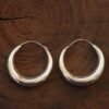 Chunky Silver Earrings