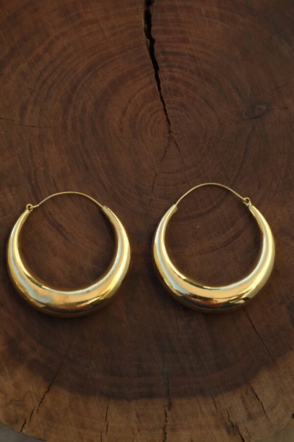 Chunky Hoop Earrings