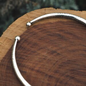 Tribal Geometric Brass Choker