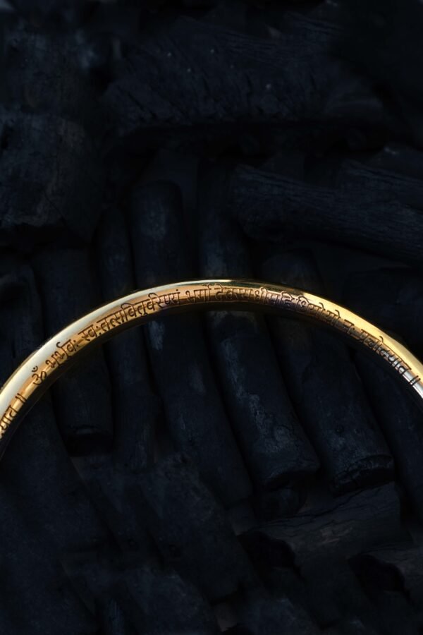 Gayatri Mantra Brass Choker