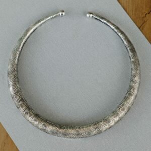Brass Wirework Scroll Choker
