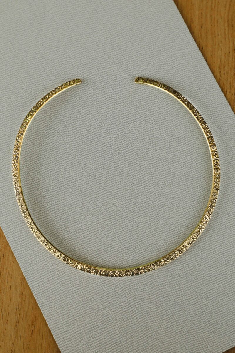 Collier Golden Bloom