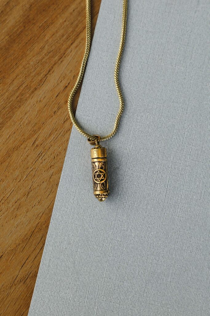 Mystic Brass Potion Pendant – Secret Compartment with Spoon